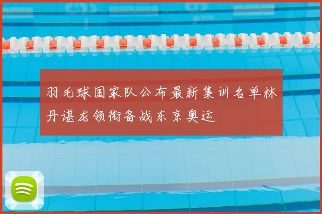 羽毛球国家队公布最新集训名单林丹谌龙领衔备战东京奥运